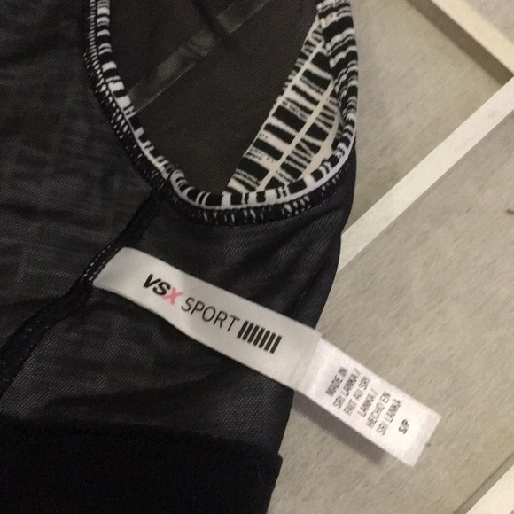 Victoria’s Secret Sports Bra VSX New S mesh black - Picture 4 of 9